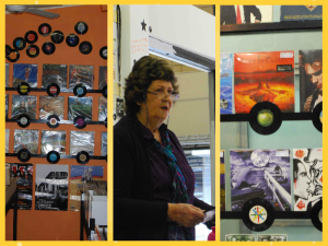 Marg and wall of records
